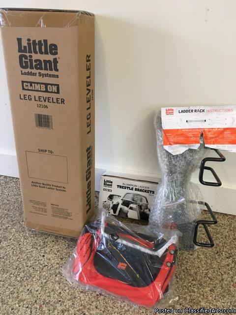 New Little Giant Ladder and Accessories, 1