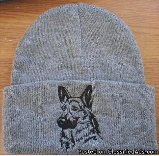 Embroidered Dog Breed Knit Hats, 2