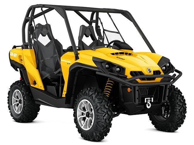 2017 Can-Am Commander XT 1000 Yellow