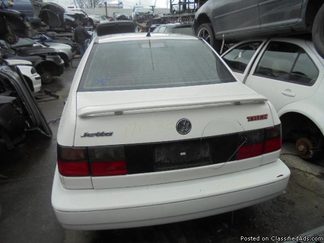 Parting out - 1997 VW Jetta - White - Parts - 17030, 1