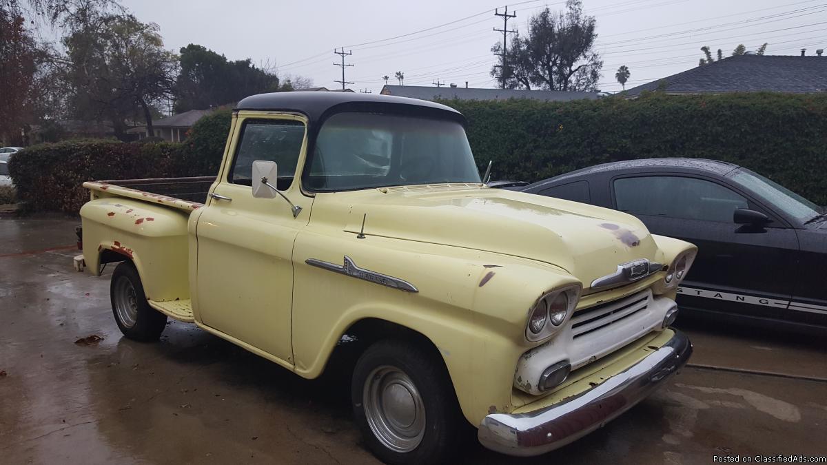 58 Chevy Step Side Pickup