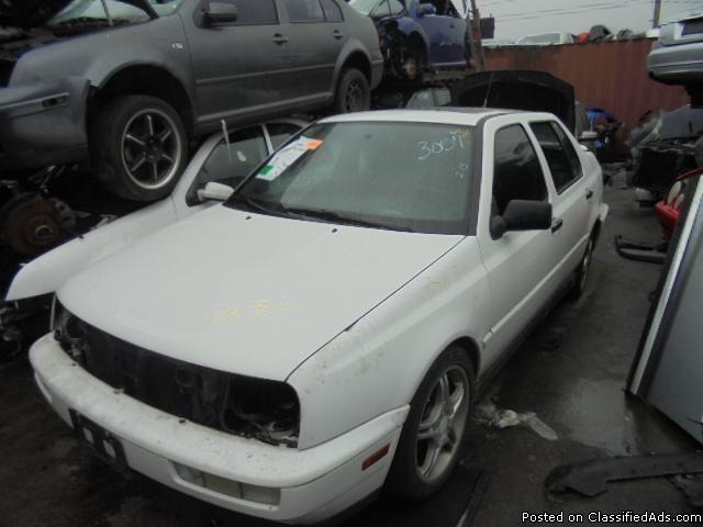 Parting out - 1997 VW Jetta - White - Parts - 17030, 2