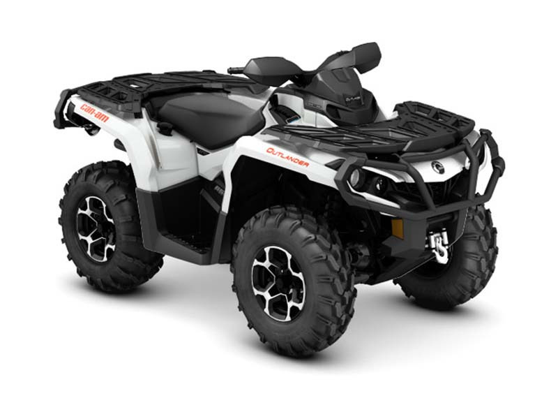 2016 Can-Am Outlander XT 650 Pearl White