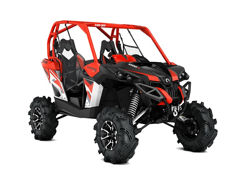 2017 Can-Am Maverick X mr 1000R White, Black & Can-Am Red