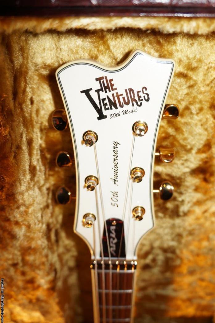Ventures Model 50th Anniversary Aria Guitar, 2