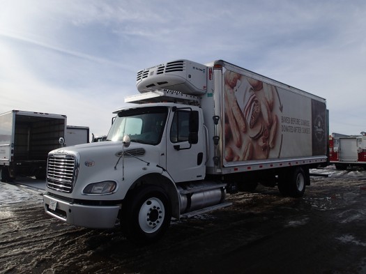 2009 Freightliner M2 Business Class With Thermo King Reefer  Refrigerated Truck