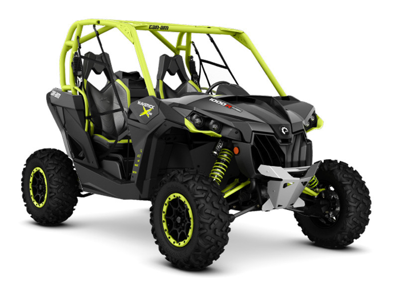 2016 Can-Am Maverick X ds TURBO 1000R Carbon Black & Manta Green