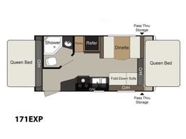 2017 Keystone Rv Passport Grand Touring 171EXP