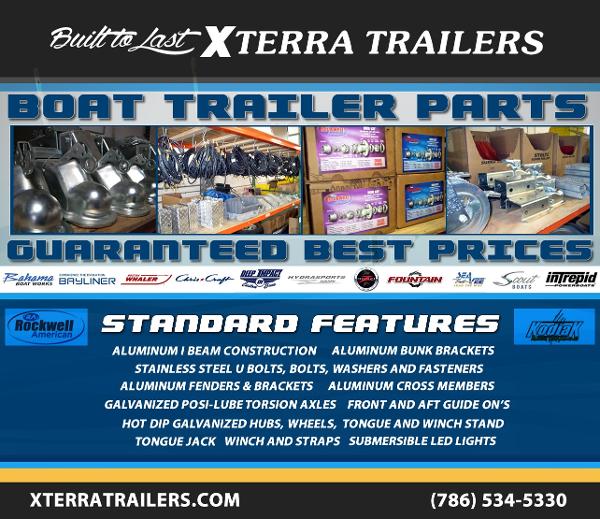 2017 BOAT TRAILER PARTS XTERRA TRAILERS