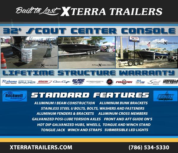 2017 XTERRA Boat Trailers XT321XXX Scout Trailer