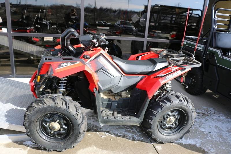 2015 Polaris Scrambler 850 Indy Red