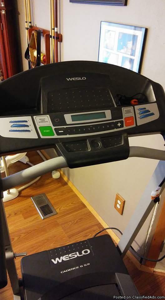 Weslo treadmill, 0