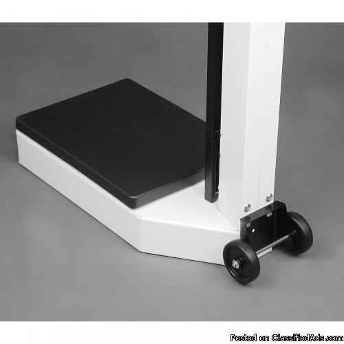 Eye-level Physician Scale with Height Rod, 1