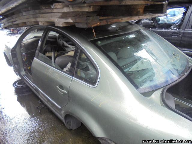 Parting out - 2004 VW Passat - Green - Parts - 17023, 1