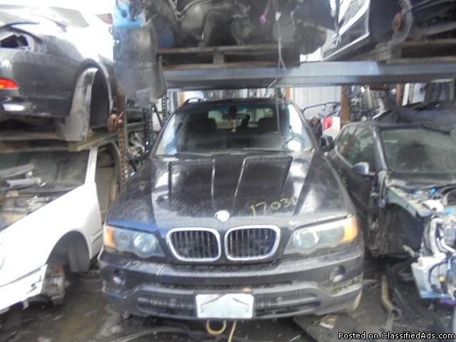 Parting out - 2001 BMW X5 - Black - Parts - 17034, 1