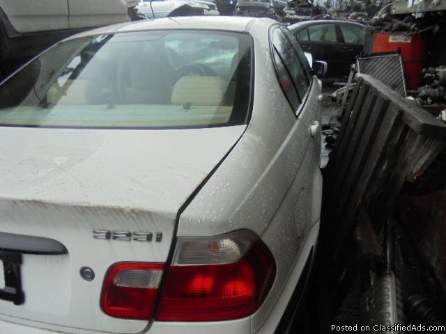 Parting out - 2000 BMW 323 - White - Parts - 17020, 1