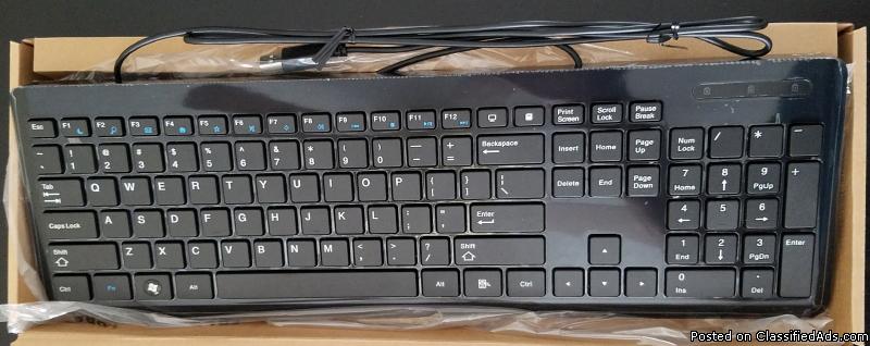 Gateway USB Keyboard & Mouse Package, 1