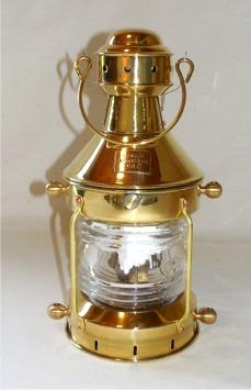 Solid Brass Norwegian Anchor Lamp