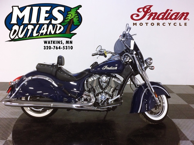 2014 Indian Chief Classic Springfield Blue