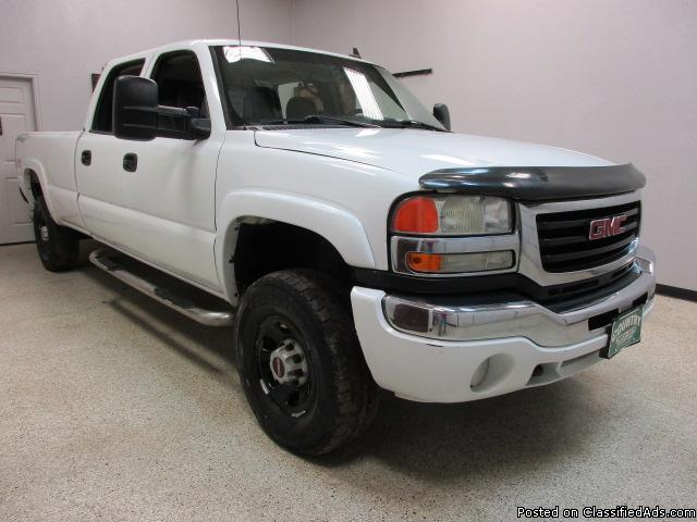 2007 GMC 3500 4wd Diesel Automatic Crew Cab Long Bed