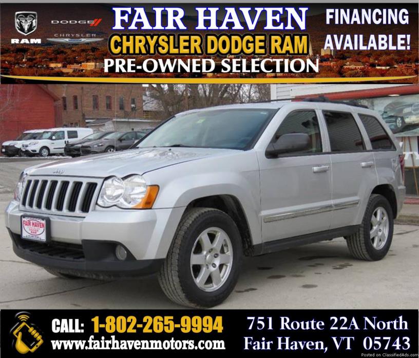 2010 Jeep Grand Cherokee Laredo! 4x4 V6! 94K LOW Miles!