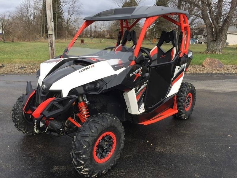 2015 Can-Am Maverick X xc DPS 1000R White, Black & C