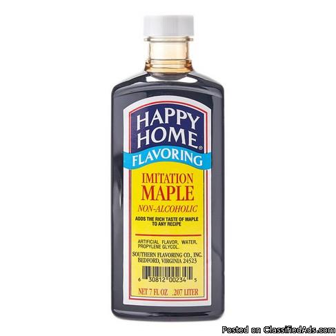 HAPPY HOME IMITATION MAPLE FLAVOR - FALL FLAVORS, 0