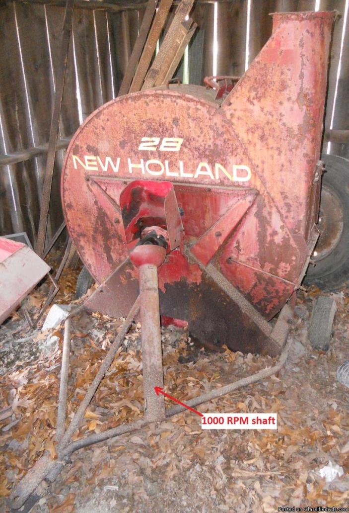 New Holland silage blower, 0