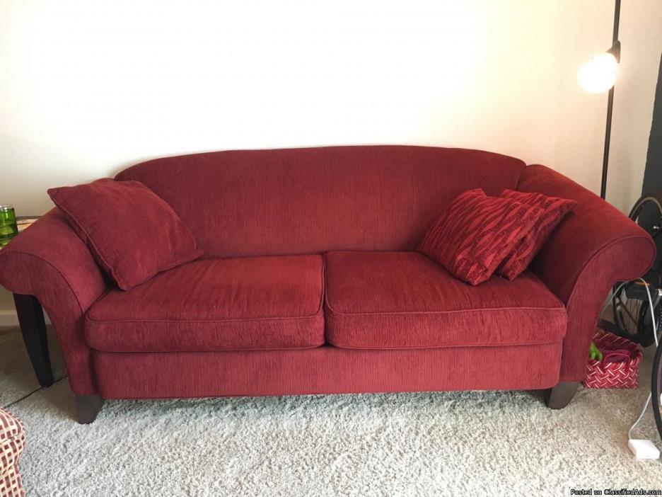 Sofa/couch and oversized chair, 0