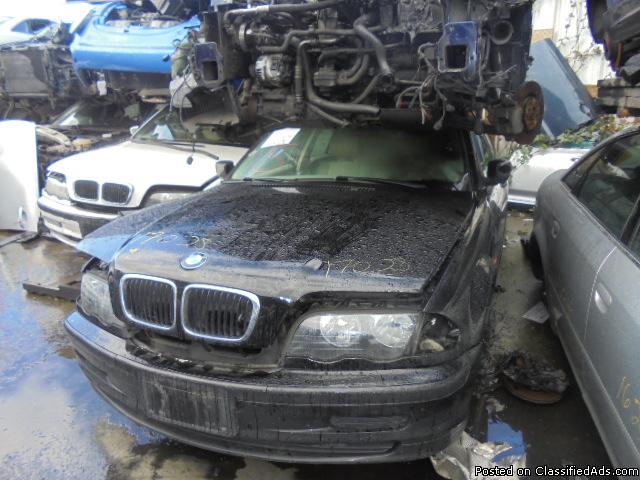 Parting out - 1999 BMW 323 - Black - Parts - 17028, 2