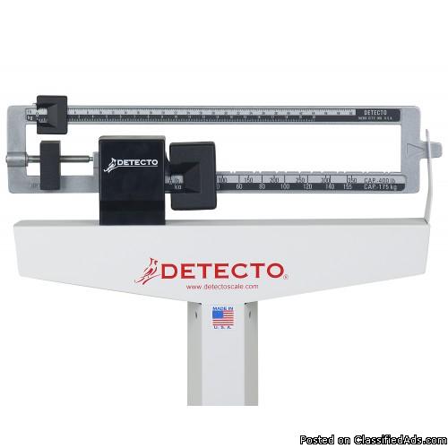 Eye-level Physician Scale with Height Rod, 2