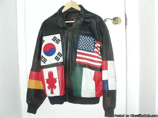Men's Leather Jacket, 0