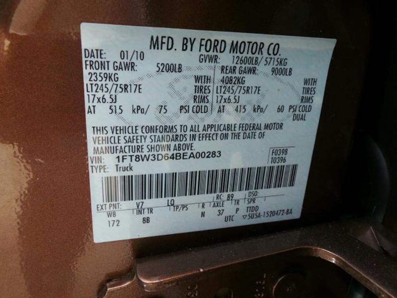 2011 Ford F-350 Super Duty Lariat