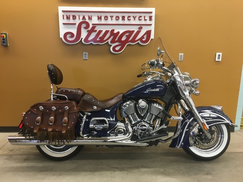 2014 Indian Chief Vintage Springfield Blue