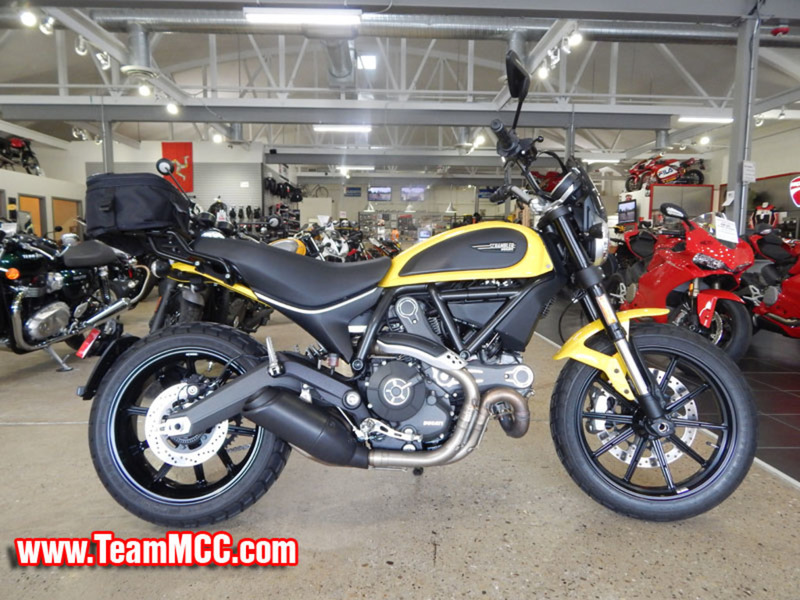 2016 Ducati Scrambler Icon '62 Yellow