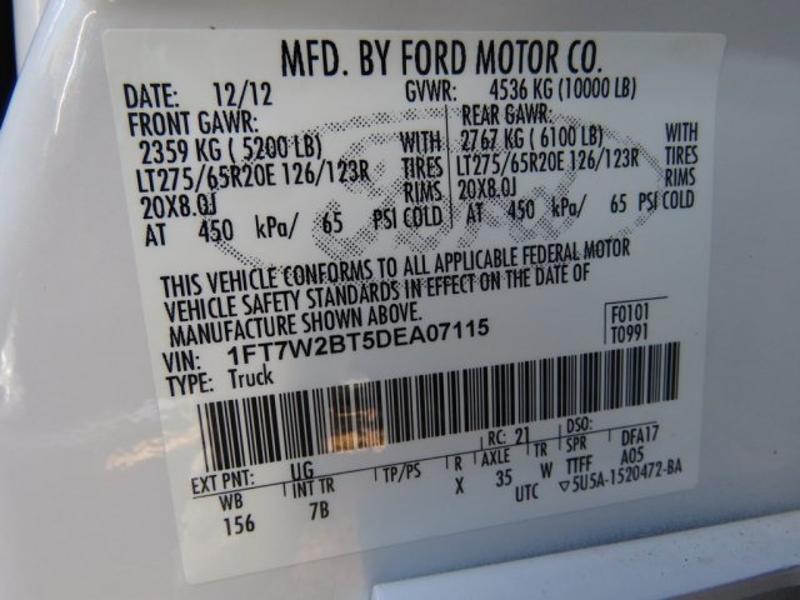 2013 Ford F-250 Super Duty Platinum