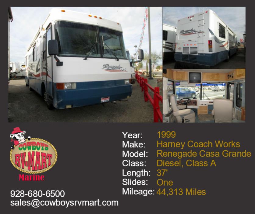 1999 Harney Coach Works RENEGADE CASA GRANDE