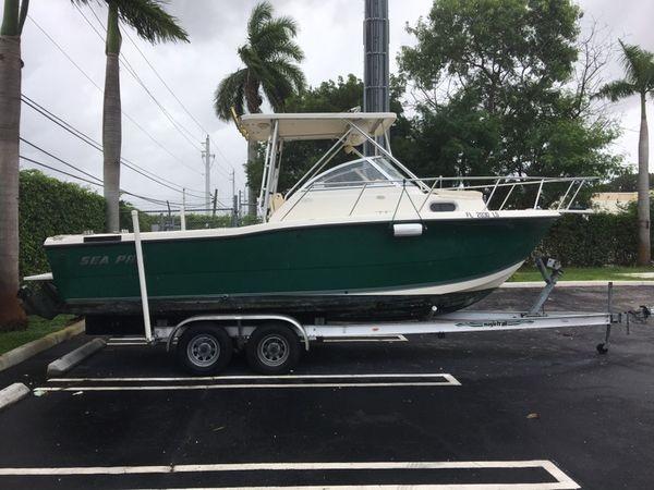 2002 Sea Pro 235 Walk Around