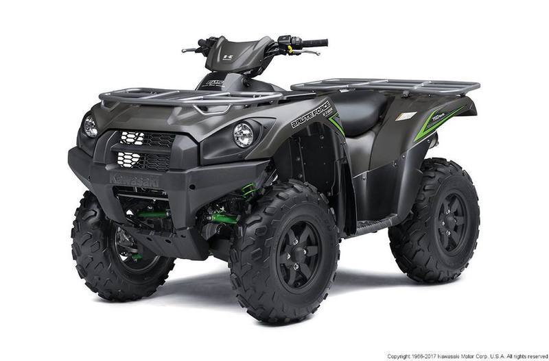 2017 Kawasaki Brute Force 750 4x4i EPS Metallic Flat R