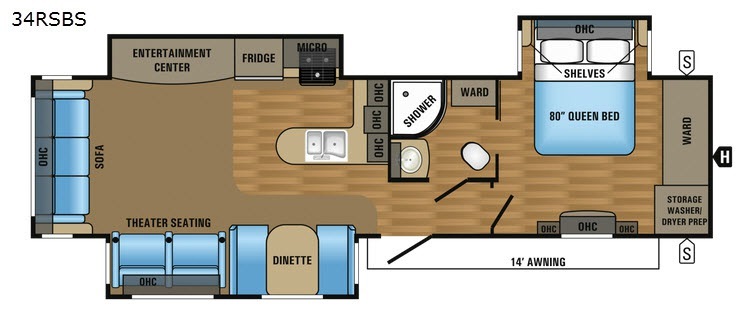 2017 Jayco Jay Flight 34RSBS