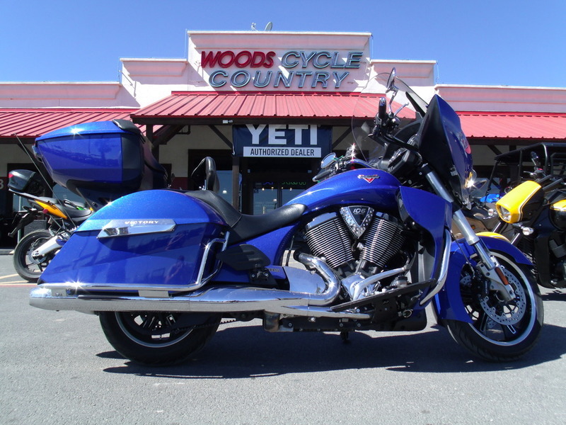 2013 Victory Cross Country Tour Boardwalk Blue