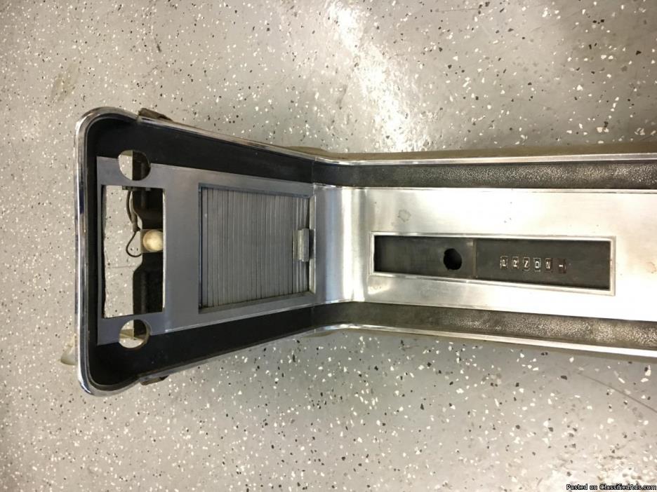 67/68 Mustang Center Console, 3