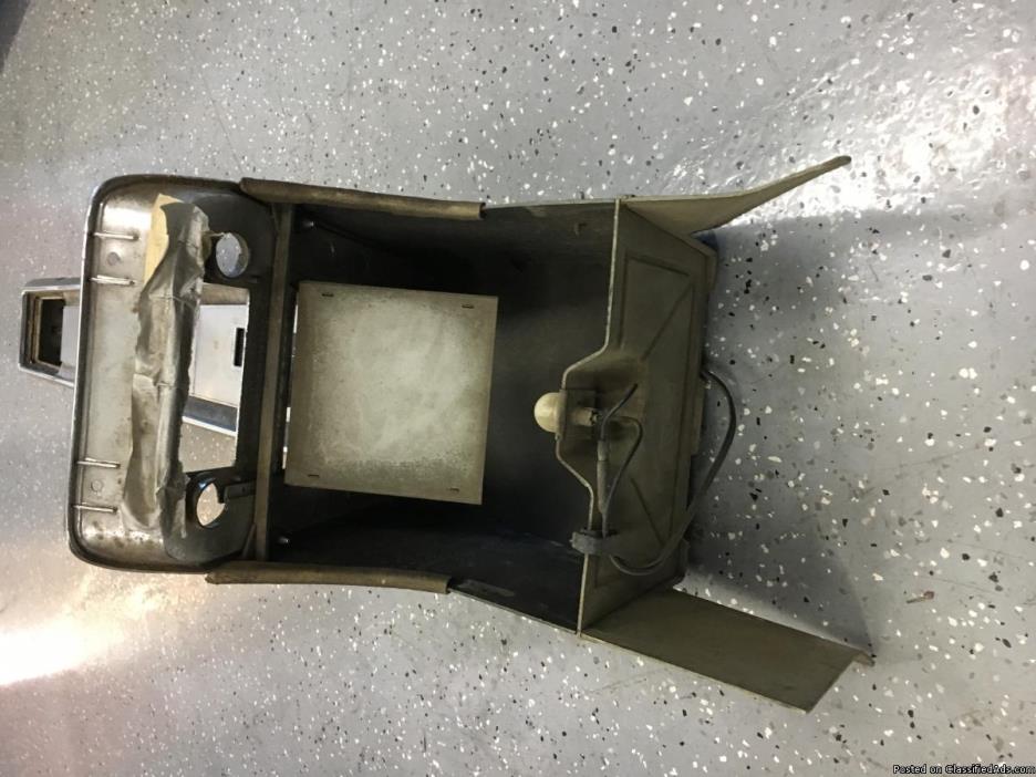 67/68 Mustang Center Console, 1