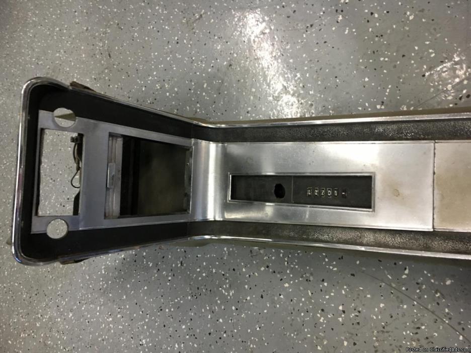 67/68 Mustang Center Console, 2