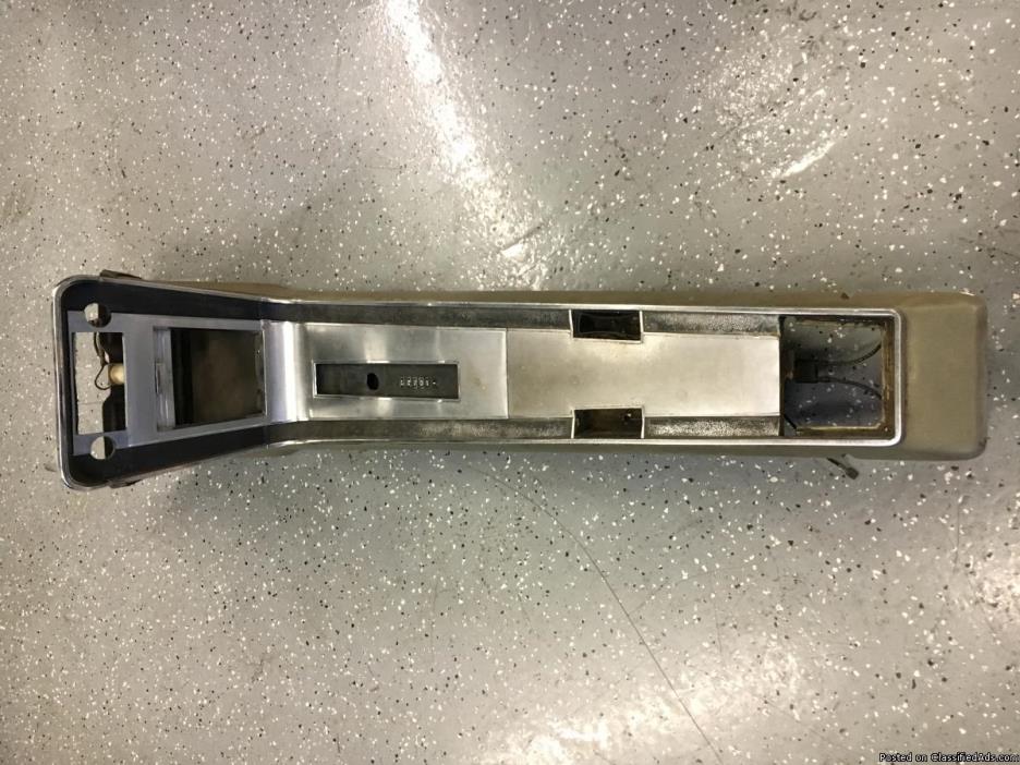 67/68 Mustang Center Console