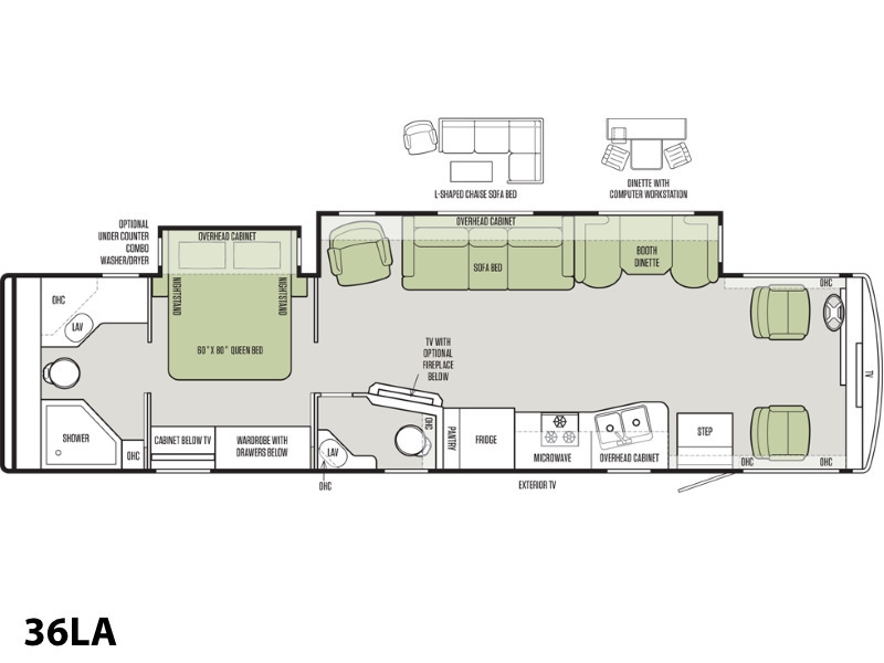 2017 Tiffin Motorhomes Allegro 36LA