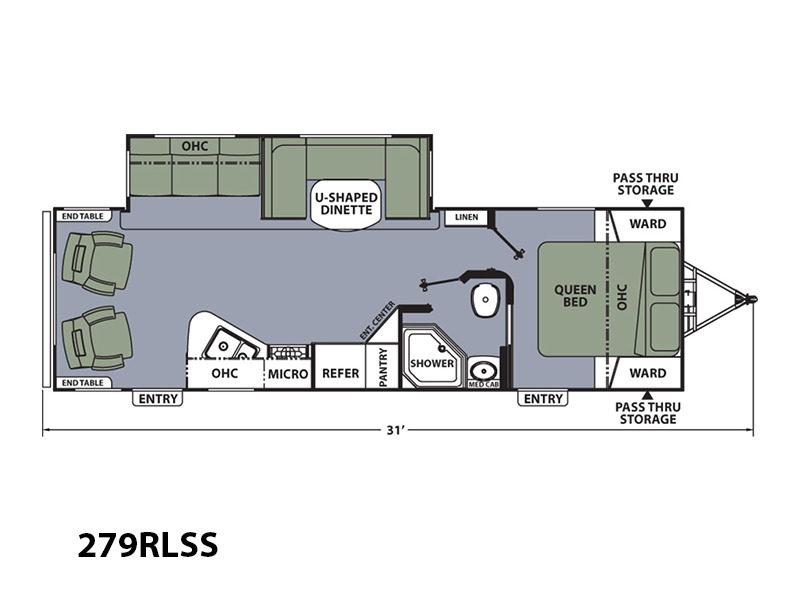 2017 Coachmen Apex Ultra Lite 279RLSS