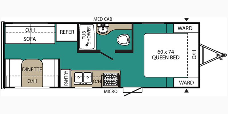 2018 Coachmen VIKING Viking Ultra-Lite 21RD