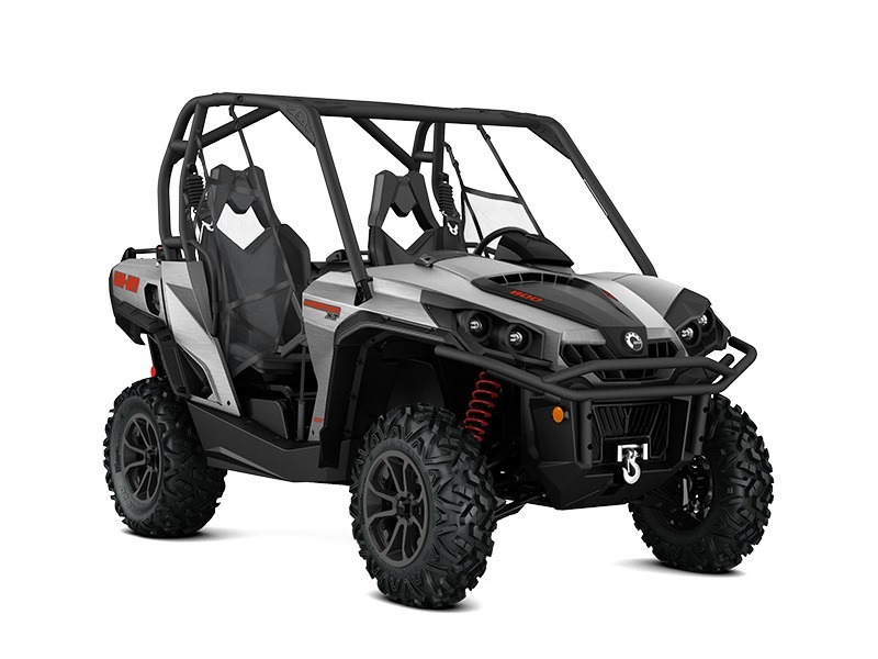 2017 Can-Am Commander XT 800R Brushed Aluminum