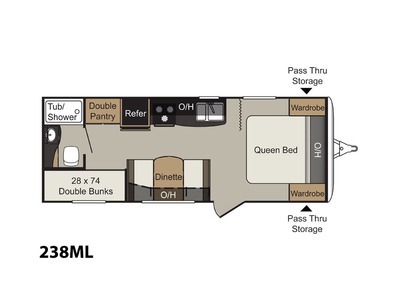 2015 Keystone Rv Passport 238ML